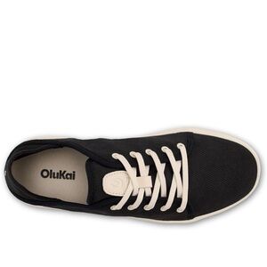 OluKai Black and White Women's Sneakers